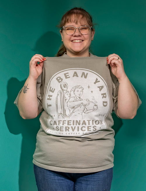 TBY Caffeination Services Oversized Tee