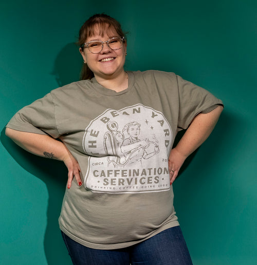 TBY Caffeination Services Oversized Tee